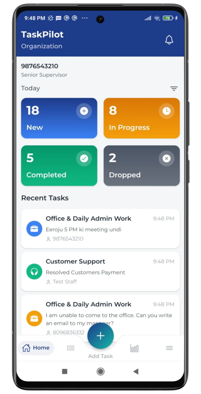 TaskPilot App